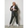 Female trousers, size 56, black color