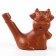 Ceramic “Layer” whistle for painting 3.2 × 7.5 × 6 cm