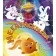 Sunny bunnies. Colored megaprass (turquoise)