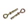 Anchor bolt bison, with a ring, yellow -preserved, 8x40 mm, 60 pcs