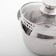 Magistro tefida stainless steel pan, 1.7 l, lid-durglang, plum nose, capsule, silicone handles