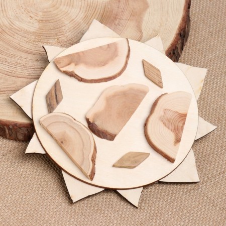 Hot "large leaf", 20 cm, juniper-1