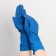 Latex gloves "High Risk", observation, non -sterile, size L, 50 pcs/UP (25 pairs), blue color