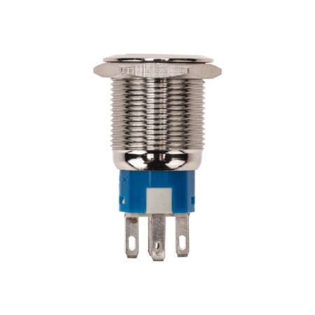 Anti-Vandal button Ø19 12V (LED) FEC (5C) OFF-on/ON -OFF subvar/Red Rexant-1