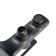 ACCOONA A63127AT bath mixer, single -leaf, pour 175 mm, shower set, black