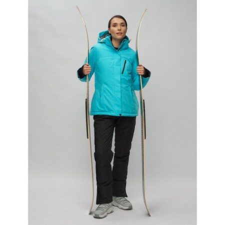 Ski suit female, size 44, blue color