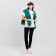 Women's T -shirt MIST OLD SCHOOL Size 48, Milk color