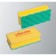 Professional cleaning sponge with VILDA system PUPETIVE, yellow color, 6.3 x 14 cm
