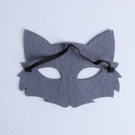 Carnival mask "wolf cub", felt-2