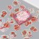 Stickers for creativity "Recognition of love" embossing silver set 48 pcs 9x7x0.8 cm