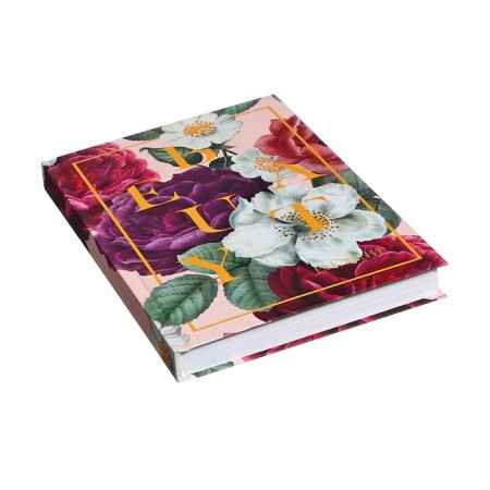 Diary on the stitch half -dated A5, 192 sheets, cardboard 7BC, "tropical"-1