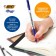 A set of gel pens 2pcs, Bic Gel-Jocity STIC Fine Point 0.5mm, blue ink