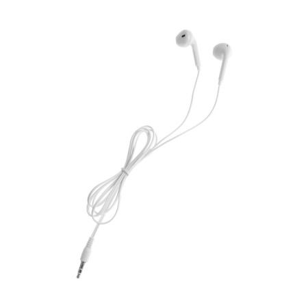 U19 headphones, wired, inserts, 1 m, jack 3.5 mm, white-1