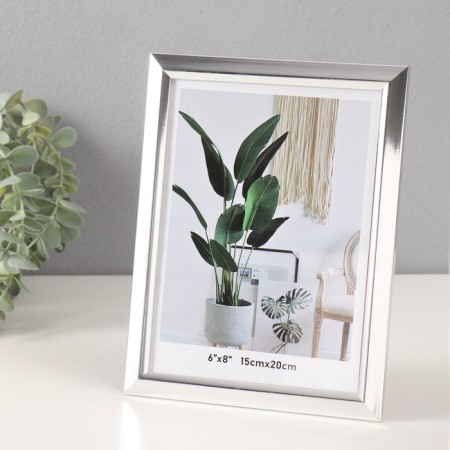 Photo frame plastic 15x20 cm "Silver" 1x17.4x22.3 cm-1