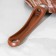 Deep pan Kantry, D = 24 cm, glass cover, plastic handle, anti -stick coating, brown color