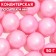 Confectionery sprinkling "Delicate mood", 14 mm, pink, 50 g