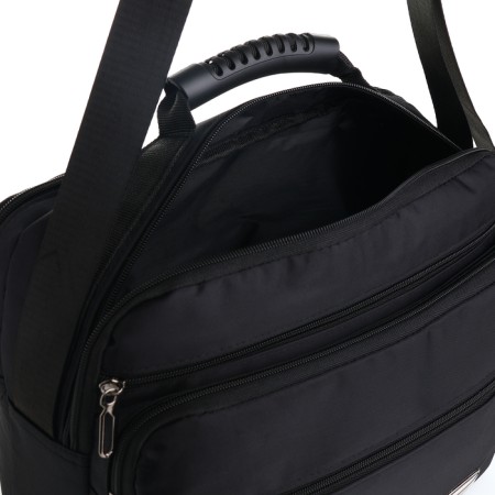 Bank bag, 34*15*28, lightning departure, 3 n/pocket, belt lengths, black-5