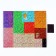 Mosaic sticker with uniform stickers and a magnet "Red cat"