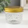 Bank for candles glass with a lid "Romb" transparent 100 ml 7x7x5.5 cm