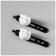 A set of bicycle lamps JY-339P, front and rear, white color
