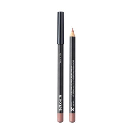 Relouis lip pencil, with Jozhoba oil, No. 07 Pink brown