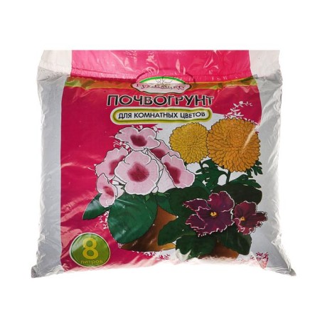 Soil Gumimax for indoor flowers 8 liters-2