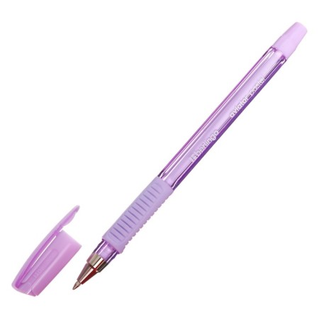 Ballpoint handle Berlingo "Aviator Pastel" Blue, 0.7mm, flu, Mix case-6