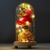 Nightlight "Rosa flask in the bouquet" LED 3AA MIX 19x9.5x9.5 cm Risalux