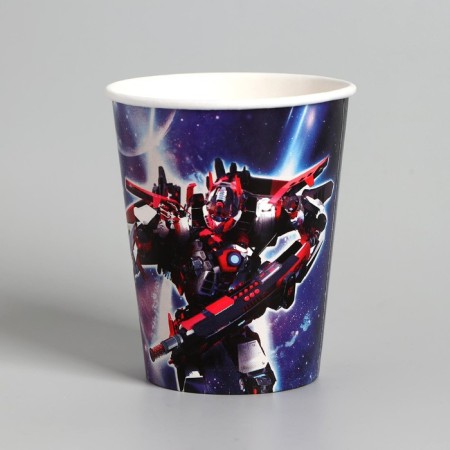Set of paper utensils "Transformer"-4