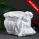 Figure Kashpo "Angel Karapuz", white 0.4 l/ 18x14x14cm