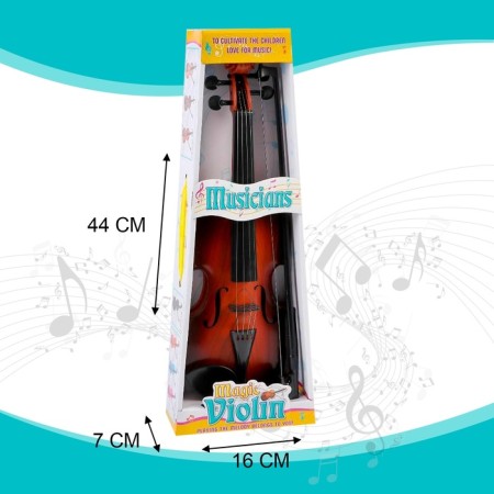 Musical toy "Violin. Maestro ", sound effects, brown color-5