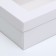 Folding box "white", with a window 30 x 20 x 9 cm
