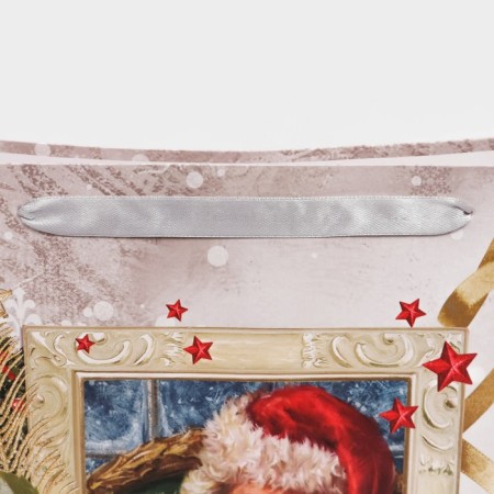 Gift, laminated, "Santa" package, 31 x 40 x 11.5 cm-4
