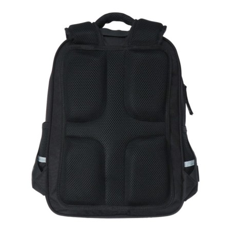 School backpack 40 x 30 x 19 cm, ergonomic back, Bruno visconti 12-002 Soundmania, black-5