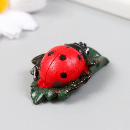 Figure for Florarium Polystone "God's cow on a leaf" mix 4.6x3x1.8 cm-3