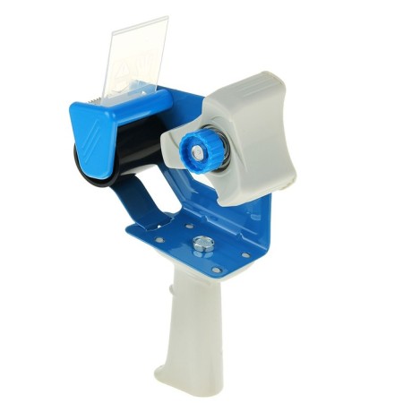 Dispenter for adhesive tape 50 mm wide, with a plastic insert