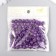Beads for creativity tree "Violet" D-0.8 cm, set 20 grams