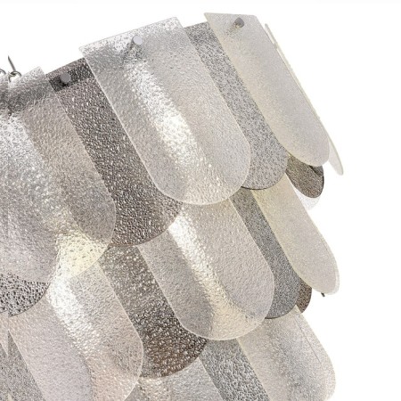 Suspended EVOLUCE lamp. Sle1125-103-12. Erzo. 12x40 watts, E14, 63x63x43 cm, chromium color-2
