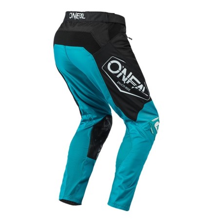 O’Neal MayHem Hexx motocross pants, male, size 52, turquoise, black-1