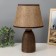 Table lamp "Diana" E14 40W Black with a golden patina 22x22x35 cm Risalux