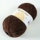 Camel yarn 65% camel wool, 35% acrylic volume 600m/100g (251 brown)