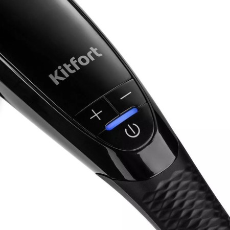 Massager KitFort KT-2928, 9 W, 1500-3700 BLU/min, 3 modes, 3 nozzles, black-2