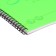 Album for drawing A4, 40 sheets, block 120 g/m², on spirals, Erich Krause Neon green, plastic cover, 100% whiteness, solid substrate