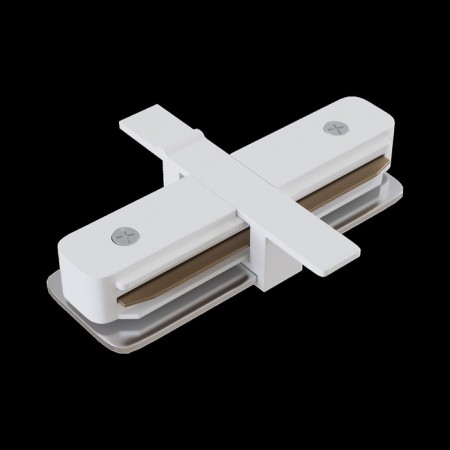 Direct Connector for the built-in track system Technical tra002C-11W, 8x6x2 cm, white color-4