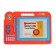 Rectangular magnetic board with counts, 2 prints, black crumbs, mix color