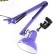 Juni table lamp E27 40W violet 16x16x90 cm Risalux