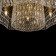 Ceiling Lamp MayToni Dia005CL-10G, 10HE14, 60W, 60x60x25 cm, color gold