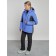 Ski costume female winter, size 46, purple color