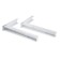 Ramo K-103 bracket, for a microwave oven, adjustable, up to 40 kg, 300-500 mm, white