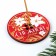 Snow Winter incense stand, d = 6 cm